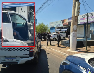 Assaltante morre e dois comparsas ficam feridos em roubo a loja em V�rzea Grande