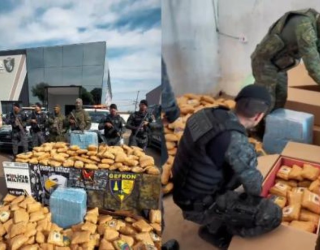 Pol�cia prende quatro e apreende R$ 1 milh�o em maconha em MT