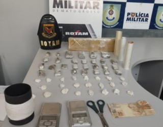 Homem procurado por homic�dio � preso com drogas em Cuiab�
