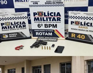Pol�cia prende dois traficantes com armas ap�s persegui��o em C�ceres-MT