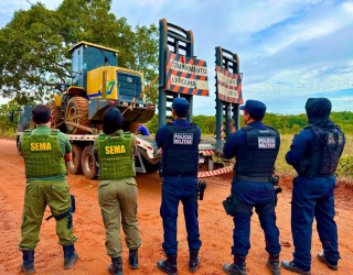 Sema e PM aplicam cerca de R$ 1,5 milh�o em multas durante opera��o contra il�citos ambientais