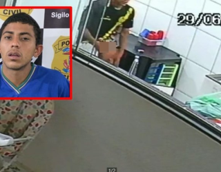 Pol�cia prende ladr�o que se masturbou dentro de escola infantil; veja v�deo