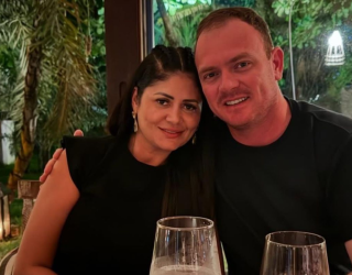 C�meras gravam momento em que marido esfaqueia esposa e filha em Goi�s; laudo diz que ele era louco