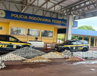 PRF desmantela maior carga de drogas do ano: quase 1 tonelada escondida em min�rio na rodovia