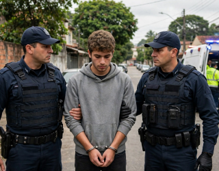 Jovem de 19 anos � preso ap�s agredir namorada gr�vida de 16 anos